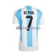 Maillot Argentine De Paul 7 Copa America 2024 Domicile Homme MC