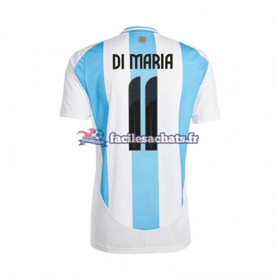 Maillot Argentine Di Maria 11 Copa America 2024 Domicile Homme MC