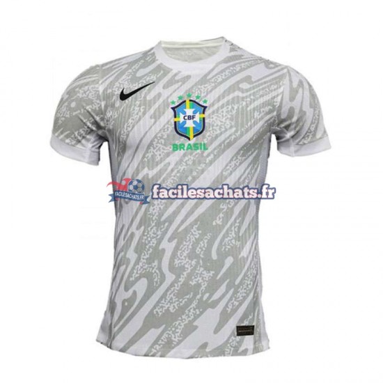 Maillot Brésil Copa America 2024 Gardien Domicile Homme MC