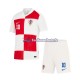 Maillot Croatie Luca Modric 10 Euro 2024 Domicile Enfant MC