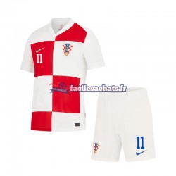 Maillot Croatie Marcelo Brozovic 11 Euro 2024 Domicile Enfant MC