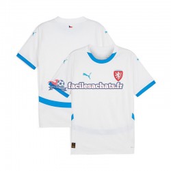Maillot Tchéquie Euro 2024 Extérieur Homme MC