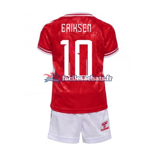 Maillot Danemark Eriksen 10 Euro 2024 Domicile Enfant MC