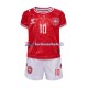 Maillot Danemark Eriksen 10 Euro 2024 Domicile Enfant MC