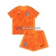 Maillot Angleterre Euro 2024 Gardien Orange Domicile Enfant MC