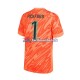 Maillot Angleterre Pickford 1 Euro 2024 Gardien Orange Domicile Homme MC