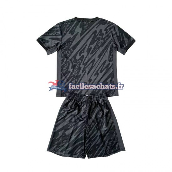 Maillot France Euro 2024 Gardien Noir Extérieur Enfant MC