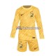 Maillot France Euro 2024 Gardien Jaune Domicile Enfant ML