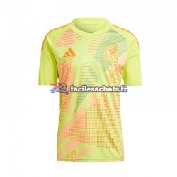 Maillot Mexique Euro 2024 Gardien Jaune Extérieur Homme MC