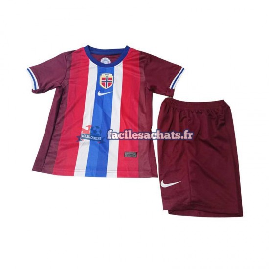 Maillot Norvège 2024 Domicile Enfant MC