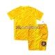 Maillot Portugal Euro 2024 Gardien Jaune Domicile Enfant MC