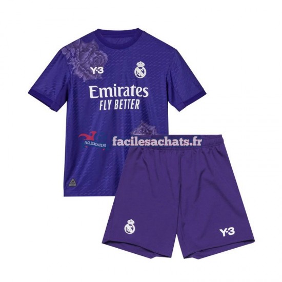 Maillot Real Madrid 2023-2024 Violet 4ème Enfant MC