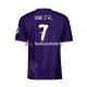 Maillot Real Madrid Vinicius Junior 7 Y-3 2023-2024 Violet 4ème Homme MC