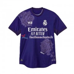 Maillot Real Madrid Vinicius Junior 7 Y-3 2023-2024 Violet 4ème Homme MC