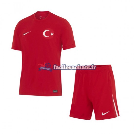 Maillot Turquie Euro 2024 Extérieur Enfant MC