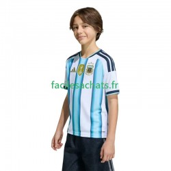 Maillot Argentine Domicile Coupe du Monde 2026 Enfant MC