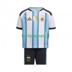 Maillot Argentine Domicile Coupe du Monde 2026 Enfant MC