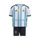Maillot Argentine Domicile Coupe du Monde 2026 Enfant MC