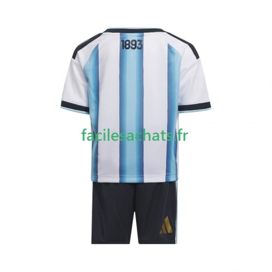 Maillot Argentine Domicile Coupe du Monde 2026 Enfant MC