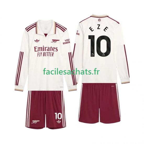 Maillot Arsenal Eze 10 2025-2026 3ème Enfant ML