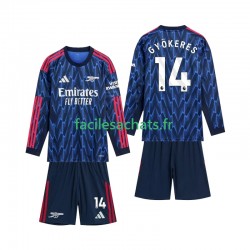 Maillot Arsenal Gyokeres 14 2025-2026 Extérieur Enfant ML