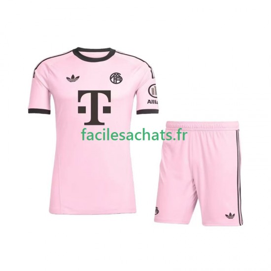 Maillot Bayern Munich UCL 2025-2026 Gardien 3ème Enfant MC