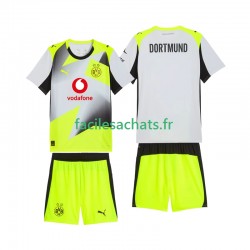 Maillot Borussia Dortmund 2025-2026 Extérieur Enfant MC