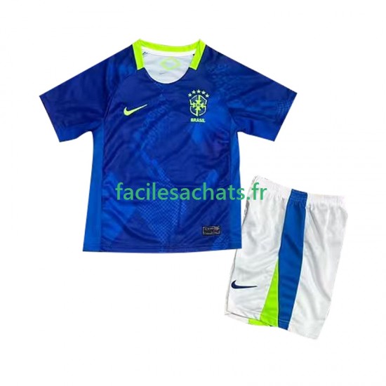 Maillot Brésil 2025-2026 Extérieur Enfant MC