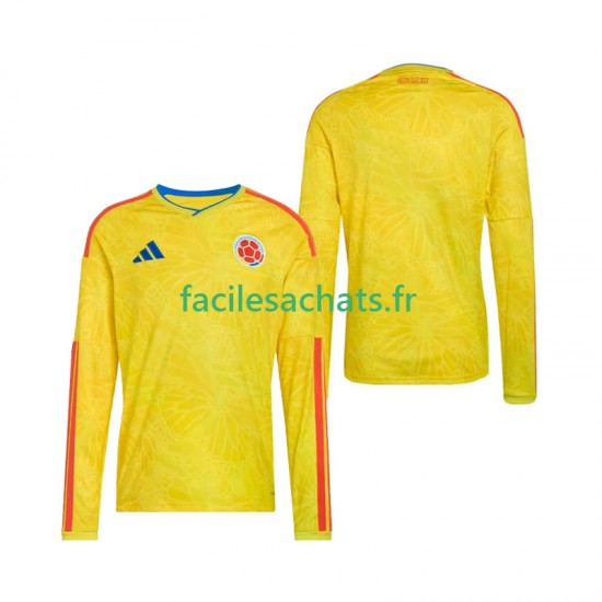 Maillot Colombie Domicile Coupe du Monde 2026 Homme ML