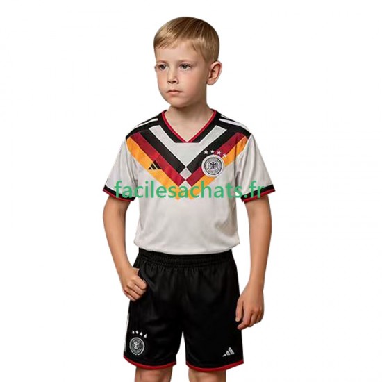 Maillot Allemagne Domicile Coupe du Monde 2026 Enfant MC