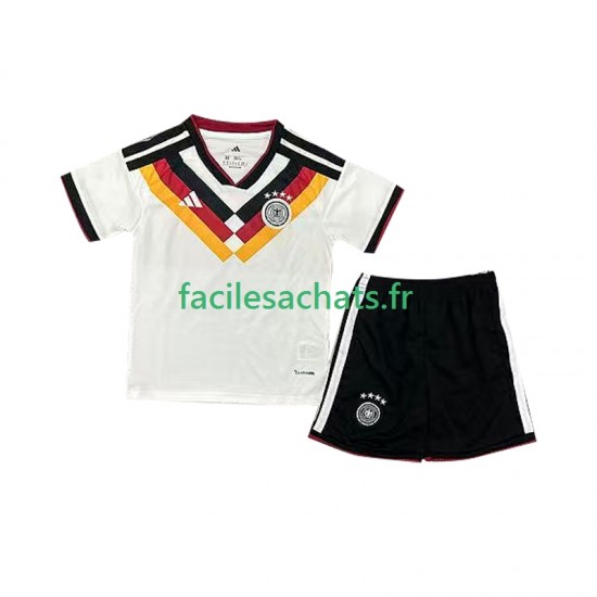 Maillot Allemagne Domicile Coupe du Monde 2026 Enfant MC