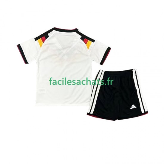 Maillot Allemagne Domicile Coupe du Monde 2026 Enfant MC