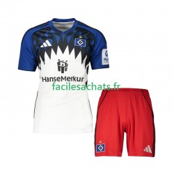 Maillot Hamburger SV 2025-2026 Domicile Enfant MC