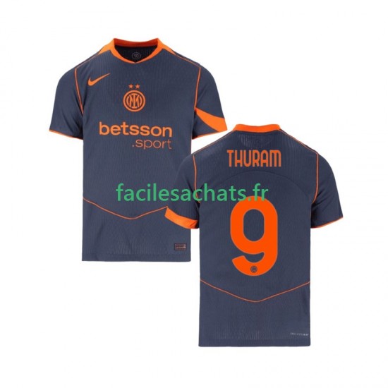 Maillot Inter Milan Marcus Thuram 9 2025-2026 3ème Homme MC
