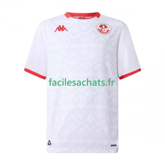 Maillot Tunisie 2025 Extérieur Homme MC