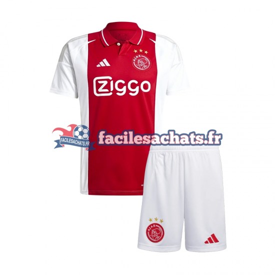 Maillot Ajax Amsterdam 2024-2025 Domicile Enfant MC