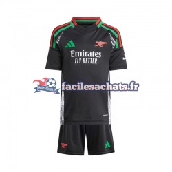 Maillot Arsenal 2024-2025 Extérieur Enfant MC