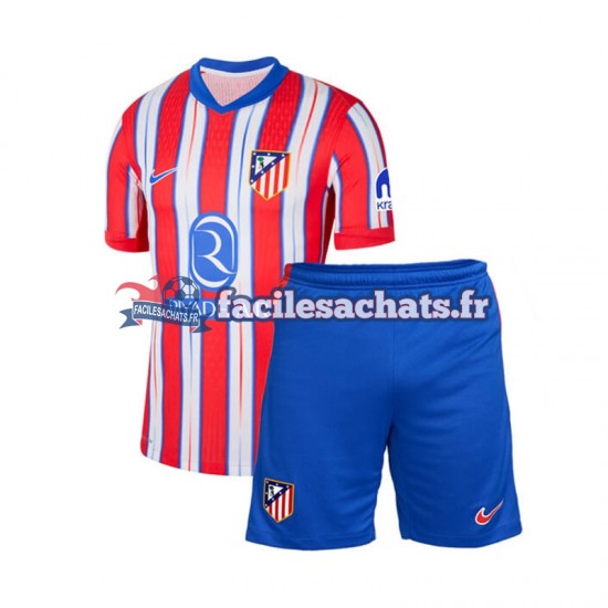 Maillot Atlético Madrid 2024-2025 Domicile Enfant MC