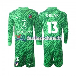 Maillot Atlético Madrid Jan Oblak 13 2024-2025 Gardien Extérieur Enfant ML Maillot Atlético Madrid Jan Oblak 13 2024-2025 Gardien Extérieur Enfant ML