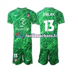 Maillot Atlético Madrid Jan Oblak 13 2024-2025 Gardien Extérieur Enfant MC Maillot Atlético Madrid Jan Oblak 13 2024-2025 Gardien Extérieur Enfant MC