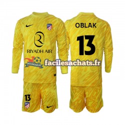 Maillot Atlético Madrid Jan Oblak 13 2024-2025 Gardien 3ème Enfant ML Maillot Atlético Madrid Jan Oblak 13 2024-2025 Gardien 3ème Enfant ML