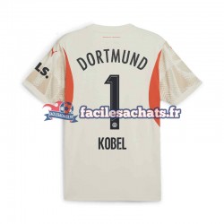 Maillot Borussia Dortmund Gregor Kobel 1 2024-2025 Gardien Domicile Homme MC