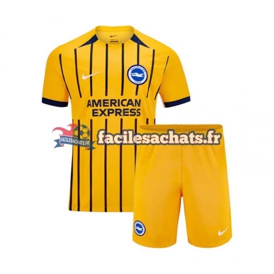 Maillot Brighton Hove Albion 2024-2025 Extérieur Enfant MC