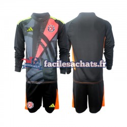 Maillot Costa Rica 2024 Gardien Noir 3ème Enfant ML