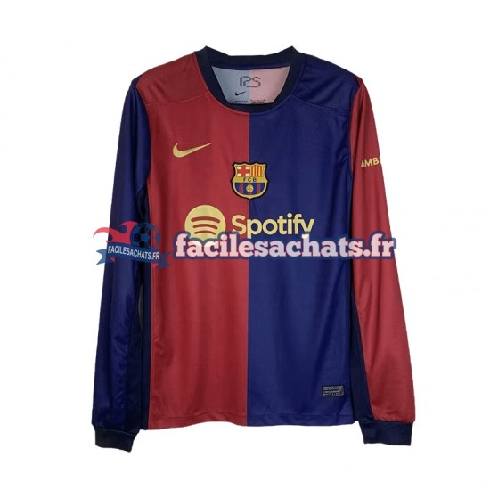 Maillot FC Barcelone 2024-2025 Domicile Homme ML