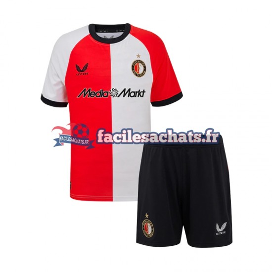 Maillot Feyenoord Rotterdam 2024-2025 Domicile Enfant MC