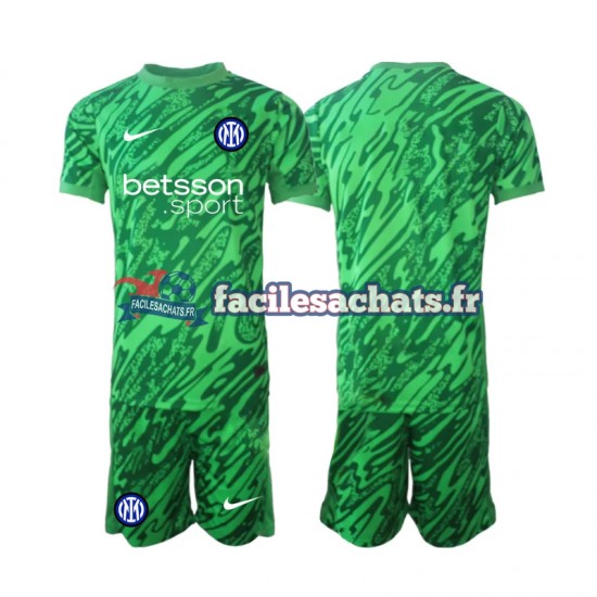 Maillot Inter Milan 2024-2025 Gardien Domicile Enfant MC