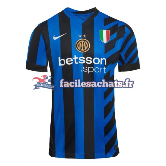 Maillot Inter Milan 2024-2025 Domicile Homme MC