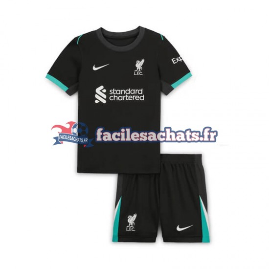 Maillot Liverpool 2024-2025 Extérieur Enfant MC