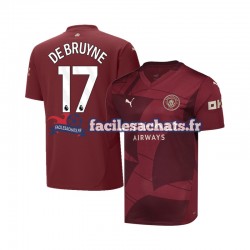 Maillot Manchester City DE BRUYNE 17 2024-2025 3ème Homme MC Maillot Manchester City DE BRUYNE 17 2024-2025 3ème Homme MC